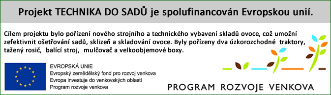 Projekt technika do sadů